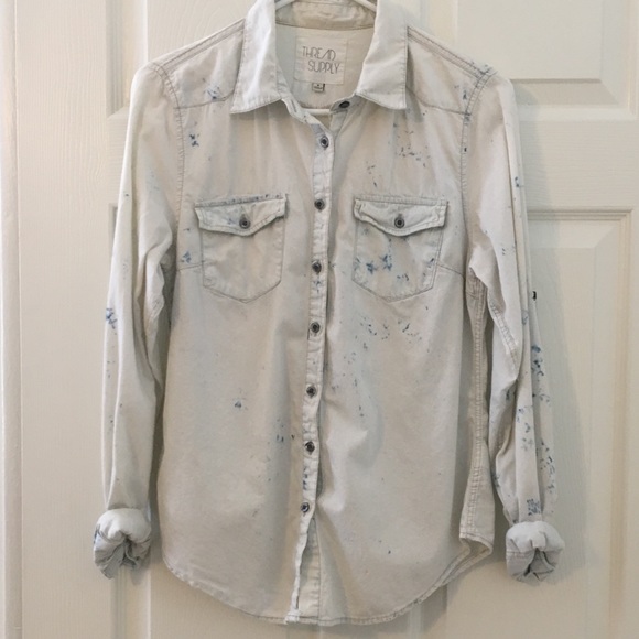 Denim button down - Picture 2 of 4